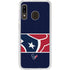 NFL Houston Texans Zone Block Galaxy A20 Clear Case