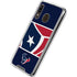 NFL Houston Texans Zone Block Galaxy A30 Clear Case