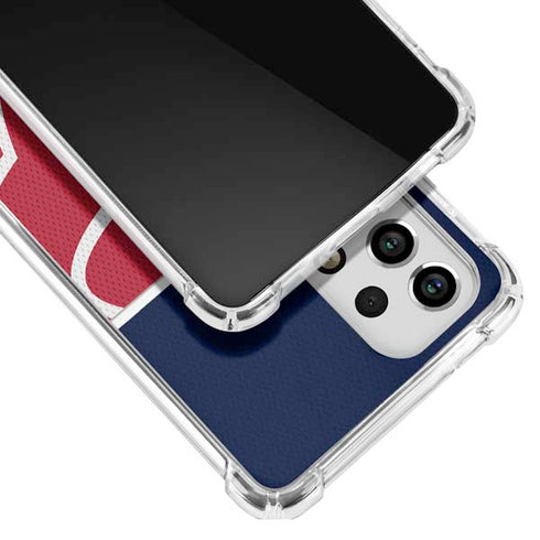 NFL Houston Texans Zone Block Galaxy A53 5G Clear Case