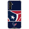 NFL Houston Texans Zone Block Galaxy A54 5G Clear Case