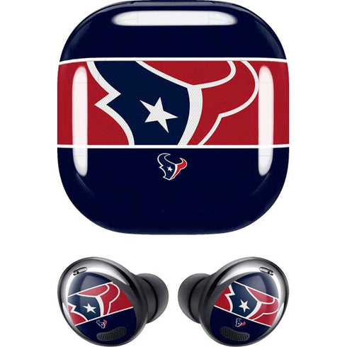 NFL Houston Texans Zone Block Galaxy Buds Pro Skin
