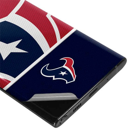 NFL Houston Texans Zone Block Galaxy Note 10 Skin