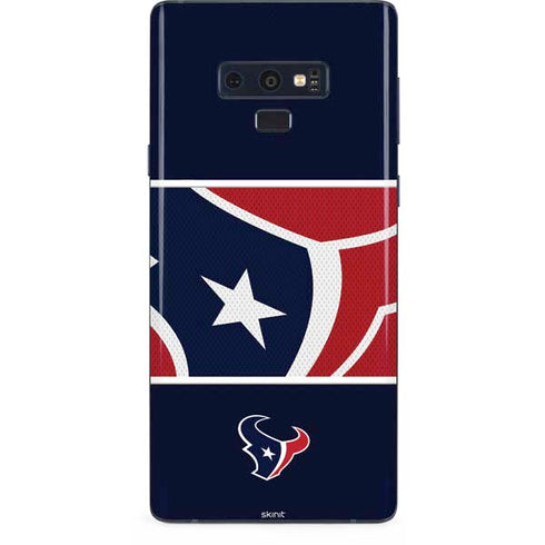 NFL Houston Texans Zone Block Galaxy Note 9 Skin