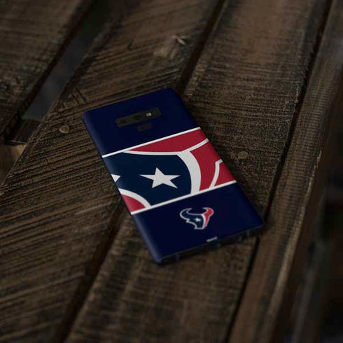 NFL Houston Texans Zone Block Galaxy Note 9 Skin