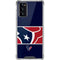 NFL Houston Texans Zone Block Galaxy Note20 5G Clear Case
