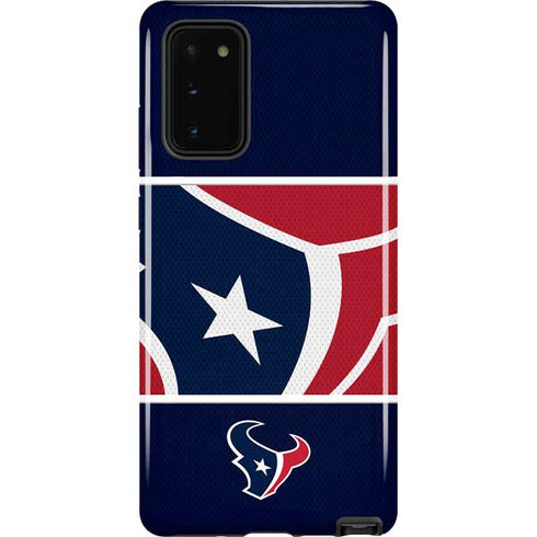 NFL Houston Texans Zone Block Galaxy Note20 5G Pro Case