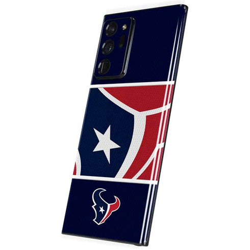 NFL Houston Texans Zone Block Galaxy Note20 Ultra 5G Skin
