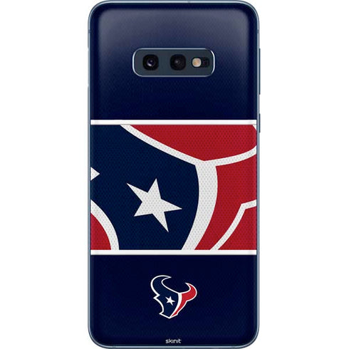 NFL Houston Texans Zone Block Galaxy S10e Skin