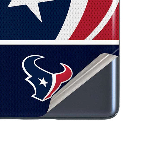 NFL Houston Texans Zone Block Galaxy S20 Fan Edition Skin