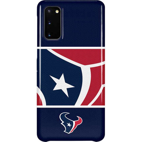 NFL Houston Texans Zone Block Galaxy S20 Lite Case