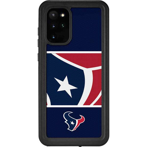 NFL Houston Texans Zone Block Galaxy S20 Plus Waterproof Case