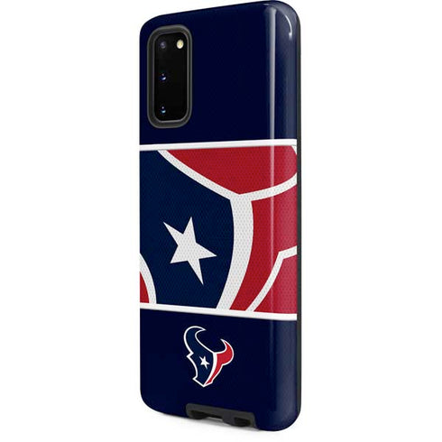 NFL Houston Texans Zone Block Galaxy S20 Pro Case