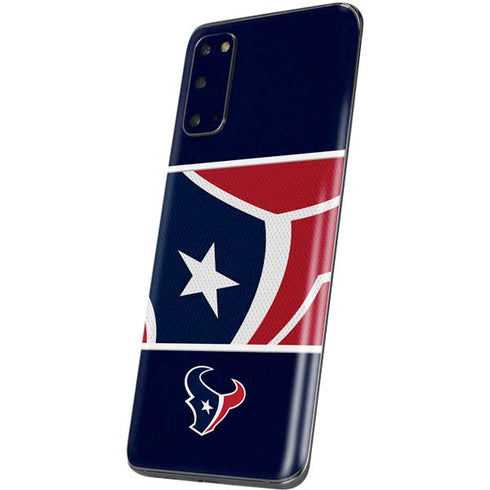 NFL Houston Texans Zone Block Galaxy S20 Skin