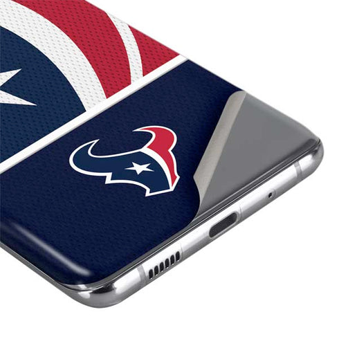 NFL Houston Texans Zone Block Galaxy S20 Skin