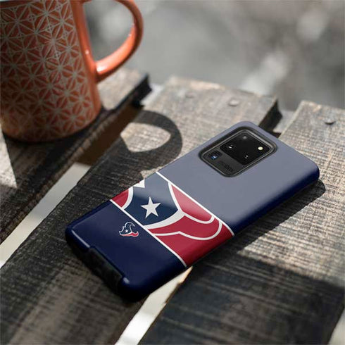 NFL Houston Texans Zone Block Galaxy S20 Ultra 5G Pro Case