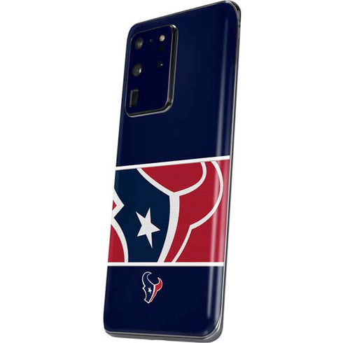 NFL Houston Texans Zone Block Galaxy S20 Ultra 5G Skin