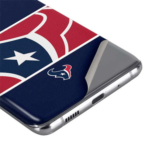 NFL Houston Texans Zone Block Galaxy S20 Ultra 5G Skin