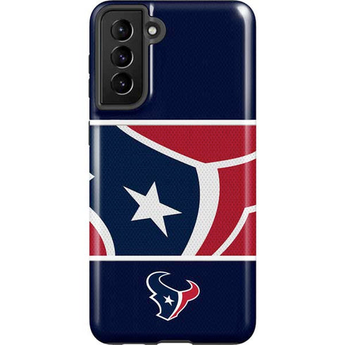 NFL Houston Texans Zone Block Galaxy S21 Plus 5G Pro Case