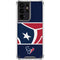 NFL Houston Texans Zone Block Galaxy S21 Ultra 5G Clear Case