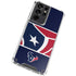 NFL Houston Texans Zone Block Galaxy S21 Ultra 5G Clear Case