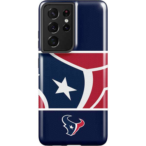 NFL Houston Texans Zone Block Galaxy S21 Ultra 5G Pro Case