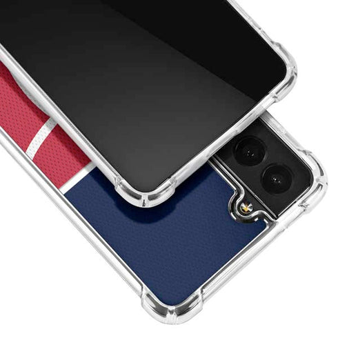 NFL Houston Texans Zone Block Galaxy S22 Clear Case