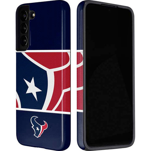 NFL Houston Texans Zone Block Galaxy S22 Plus Pro Case