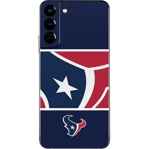 NFL Houston Texans Zone Block Galaxy S22 Plus Skin