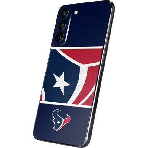 NFL Houston Texans Zone Block Galaxy S22 Plus Skin