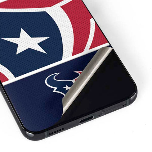 NFL Houston Texans Zone Block Galaxy S22 Plus Skin