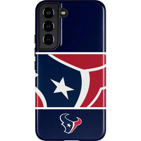 NFL Houston Texans Zone Block Galaxy S22 Pro Case