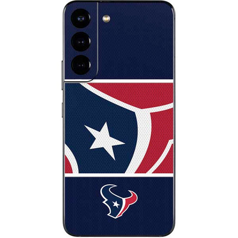 NFL Houston Texans Zone Block Galaxy S22 Skin