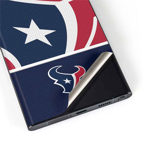NFL Houston Texans Zone Block Galaxy S22 Ultra Skin