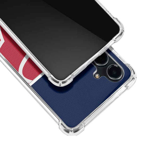 NFL Houston Texans Zone Block Galaxy S23 FE Clear Case