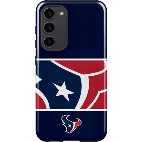 NFL Houston Texans Zone Block Galaxy S23 Plus Pro Case
