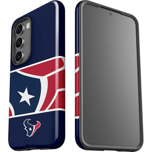 NFL Houston Texans Zone Block Galaxy S23 Pro Case