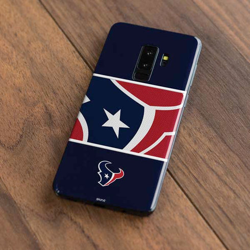NFL Houston Texans Zone Block Galaxy S9 Plus Skin