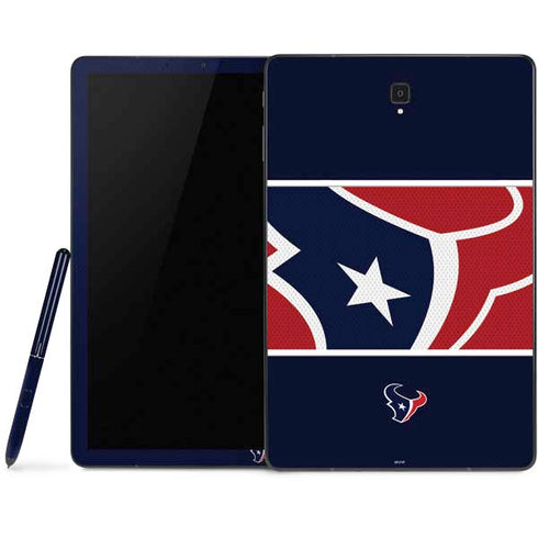 NFL Houston Texans Zone Block Samsung Galaxy Tab Skin