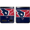 NFL Houston Texans Zone Block Galaxy Z Flip Skin