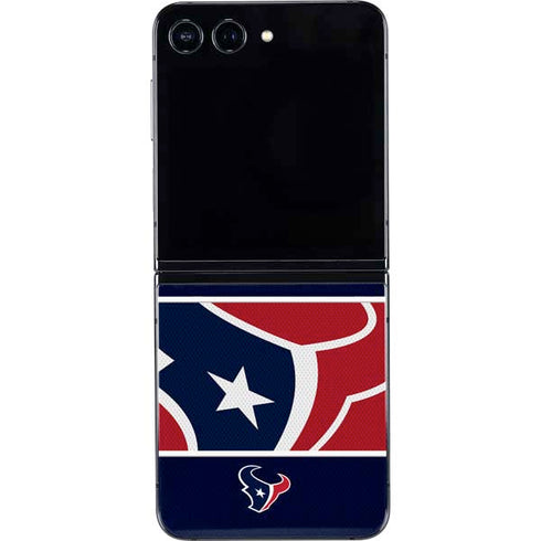 NFL Houston Texans Zone Block Galaxy Z Flip5 5G Skin