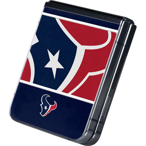 NFL Houston Texans Zone Block Galaxy Z Flip5 5G Skin