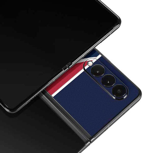 NFL Houston Texans Zone Block Galaxy Z Fold3 5G Skin