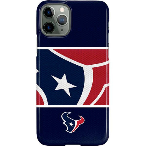 NFL Houston Texans Zone Block iPhone 11 Pro Lite Case