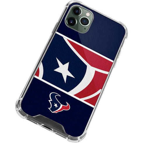 NFL Houston Texans Zone Block iPhone 11 Pro Max Clear Case