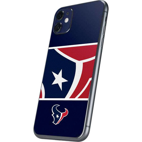 NFL Houston Texans Zone Block iPhone 11 Skin