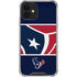 NFL Houston Texans Zone Block iPhone 12 Mini Clear Case