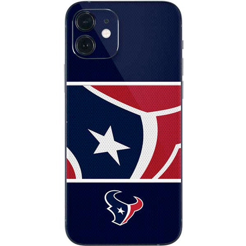 NFL Houston Texans Zone Block iPhone 12 Mini Skin