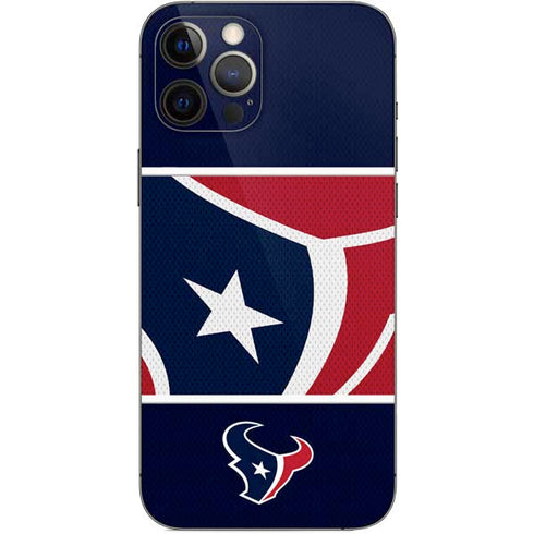 NFL Houston Texans Zone Block iPhone 12 Pro Max Skin