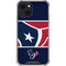 NFL Houston Texans Zone Block iPhone 13 Clear Case