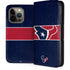 NFL Houston Texans Zone Block iPhone 13 Pro Folio Case